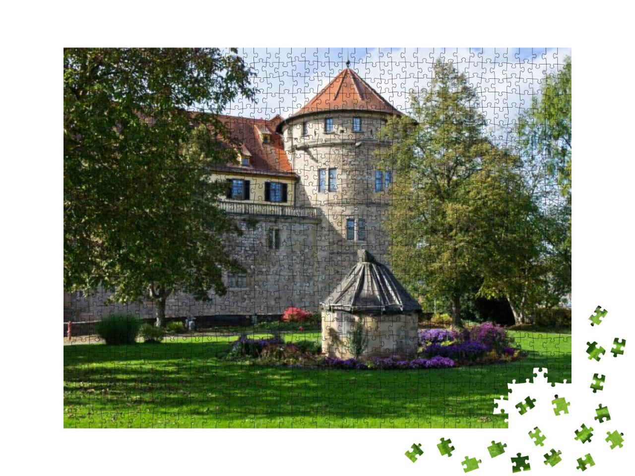 Tuebingen, Old City View, Germany... Jigsaw Puzzle with 1000 pieces