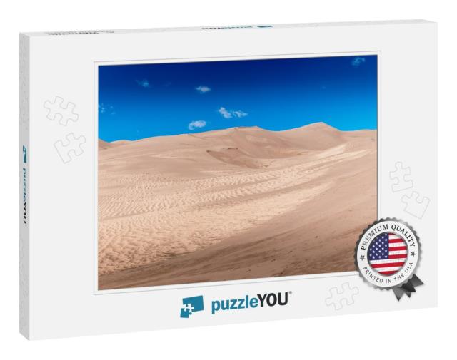 Panoramic View of Great Sand Dunes National Park... Jigsaw Puzzle