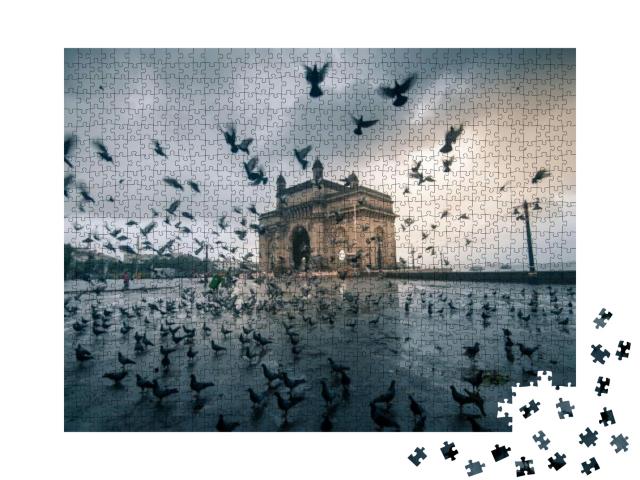Gateway of India, Mumbai, India... Jigsaw Puzzle with 1000 pieces