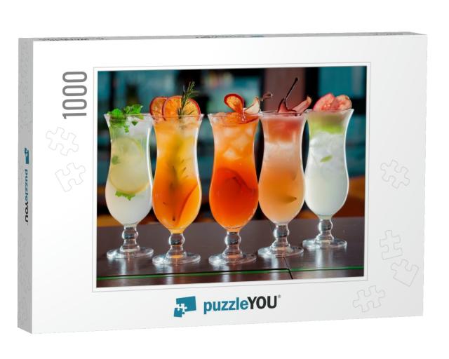 Cocktails & Soft Drinks... Jigsaw Puzzle with 1000 pieces