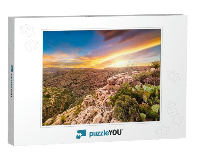 Carlsbad Cavern National Park, New Mexico, USA Overlooking... Jigsaw Puzzle