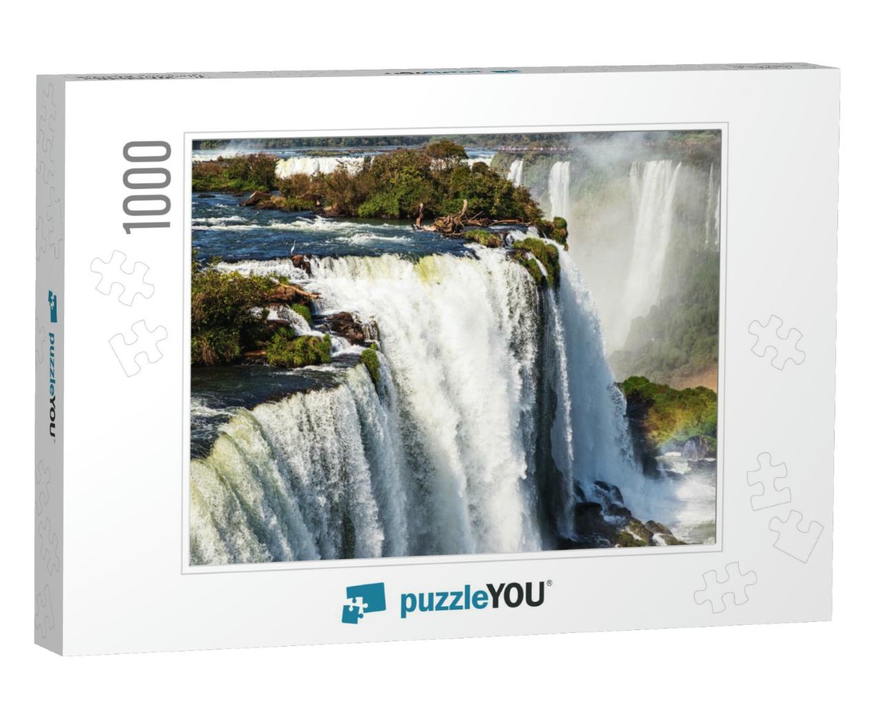 Foz De Iguazu, Largest Waterfalls, Iguazu National Park... Jigsaw Puzzle with 1000 pieces