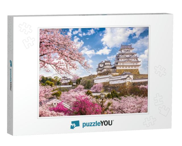 Himeji, Japan At Himeji Castle in Spring... Jigsaw Puzzle