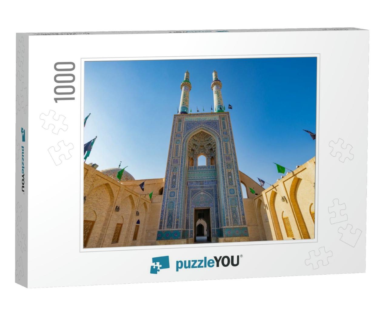 The Jameh Mosque or the Jame Mosque, UNESCO World Heritag... Jigsaw Puzzle with 1000 pieces