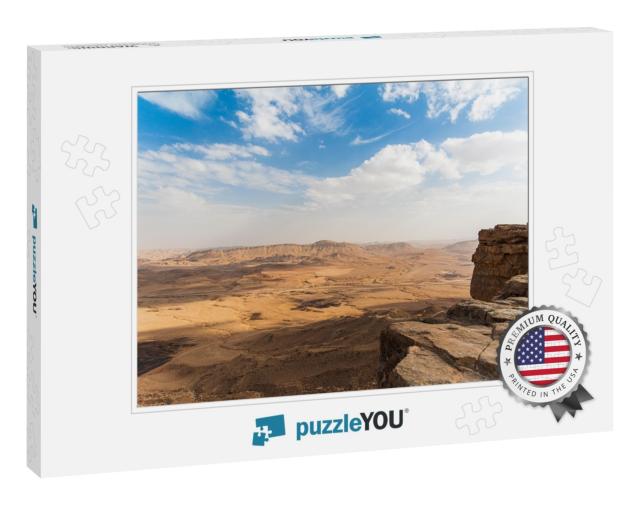 Ramon Crater Makhtesh Ramon, the Largest in the World, as... Jigsaw Puzzle