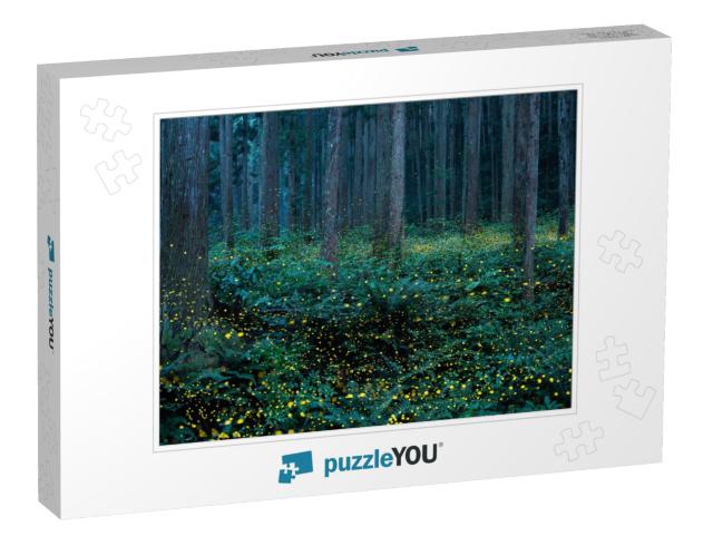 Firefly Are a Japanese Summer Tradition... Jigsaw Puzzle