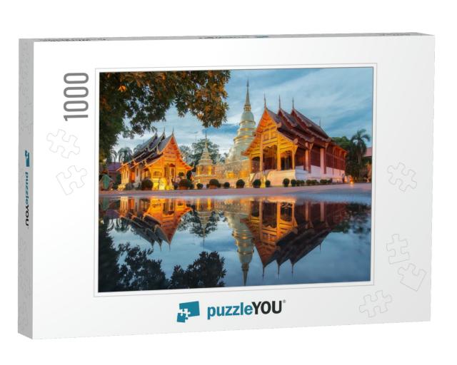 Wat Phra Singh in Chiang Mai, Thailand... Jigsaw Puzzle with 1000 pieces