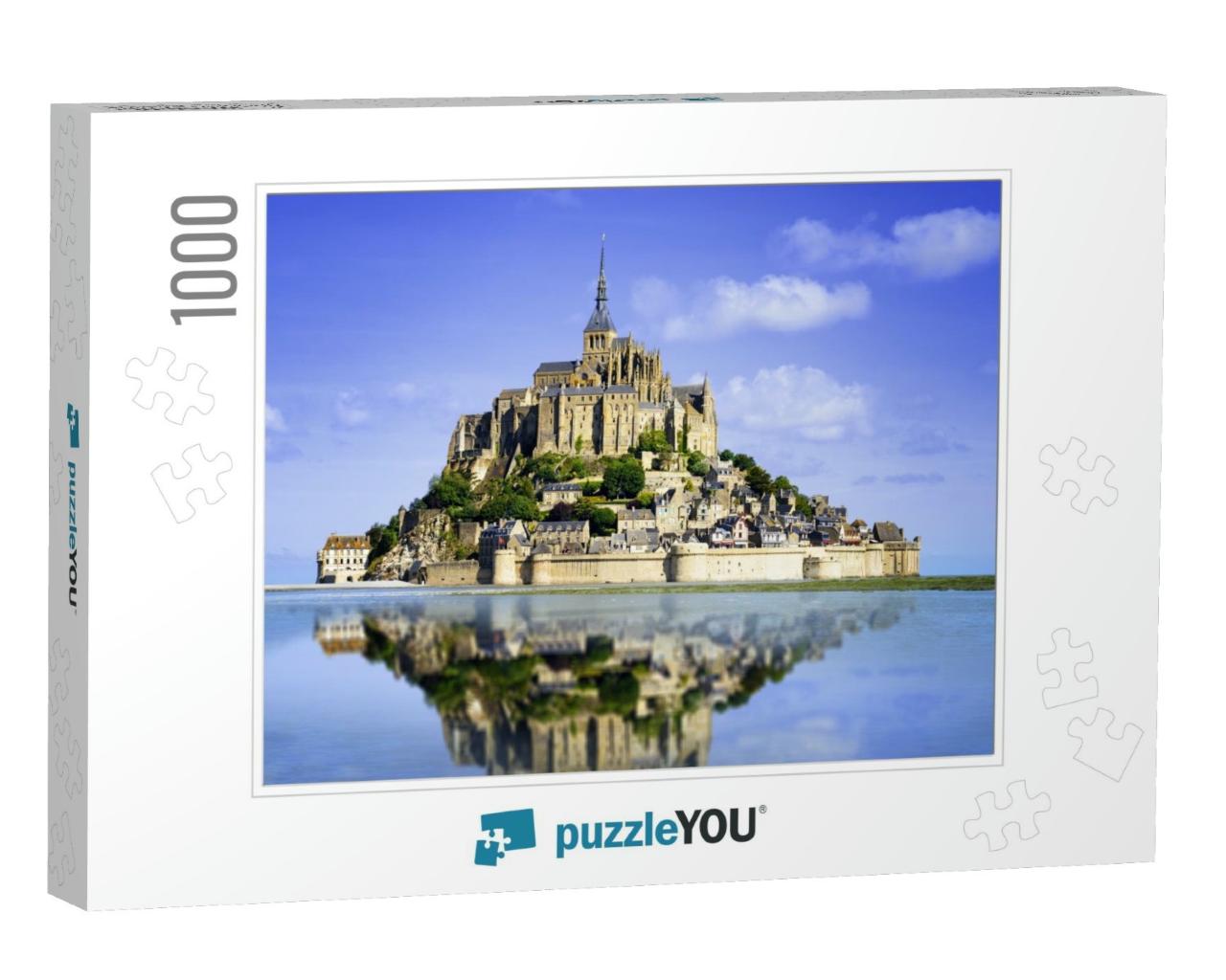 Mont Saint Michel - Normandy - France... Jigsaw Puzzle with 1000 pieces