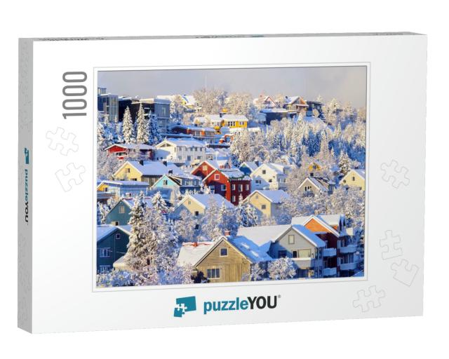 City of Tromso in the Winter... Jigsaw Puzzle with 1000 pieces