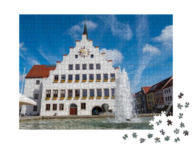 Town Hall of Neumarkt in the Upper Palatinate... Jigsaw Puzzle with 1000 pieces