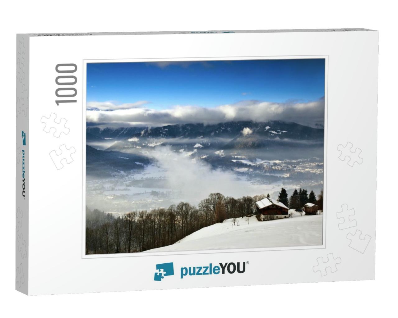 View on Bavarian Alps Bavaria, Germany... Jigsaw Puzzle with 1000 pieces