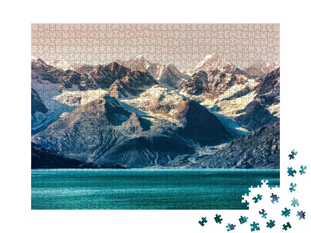 Glacier Bay National Park, Alaska, Usa. Alaska Cruise Tra... Jigsaw Puzzle with 1000 pieces