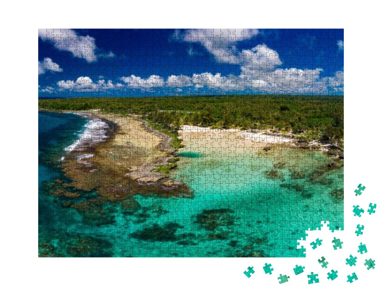 Eton Beach on Efate Island, Vanuatu, Near Port Vila - Fam... Jigsaw Puzzle with 1000 pieces