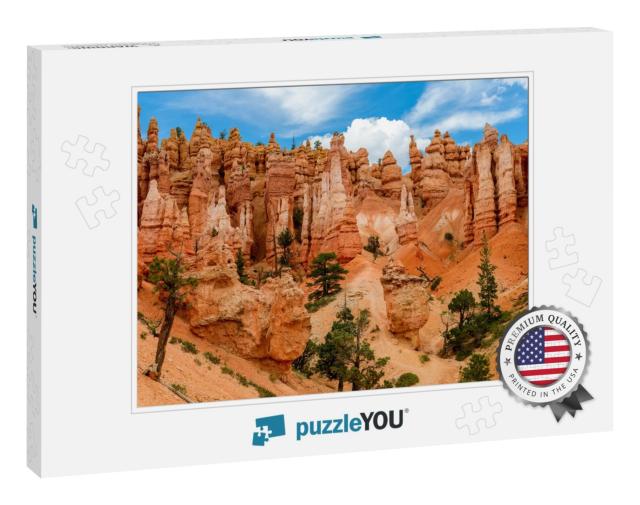Hoodoos of Queens Stone Garden, Bryce Canyon National Par... Jigsaw Puzzle