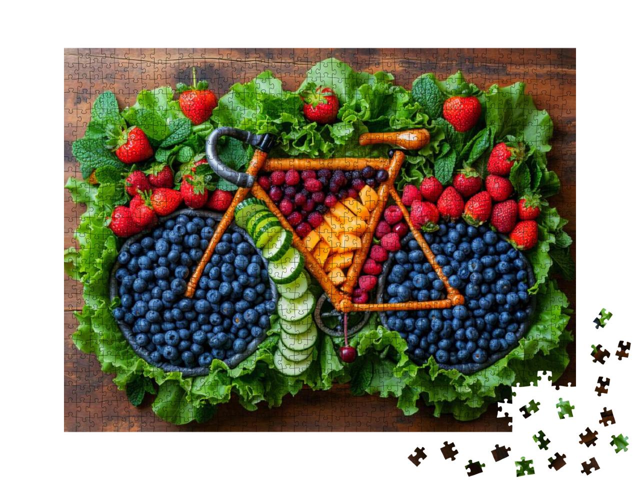 Fruit Stand Jigsaw Puzzle with 1000 pieces