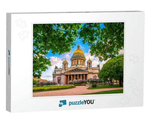 Saint Petersburg. Saint Isaacs Cathedral. Museums of Pete... Jigsaw Puzzle
