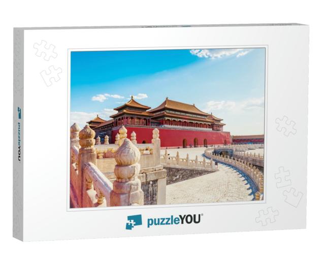 The Forbidden City in Beijing, China... Jigsaw Puzzle