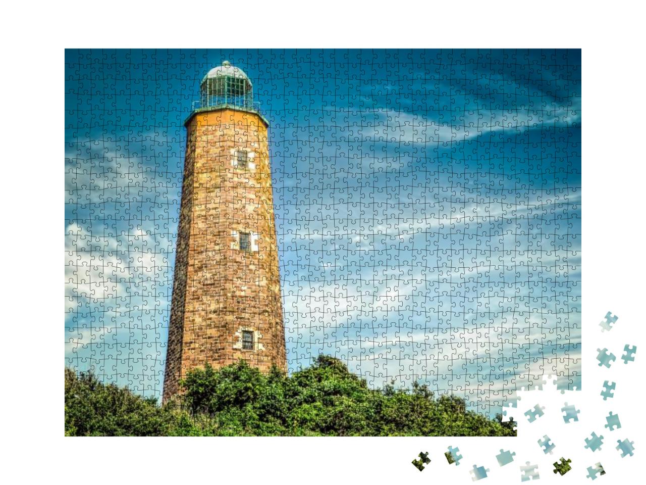The Cape Henry Lighthouse in Virginia Beach, Virginia Bui... Jigsaw Puzzle with 1000 pieces
