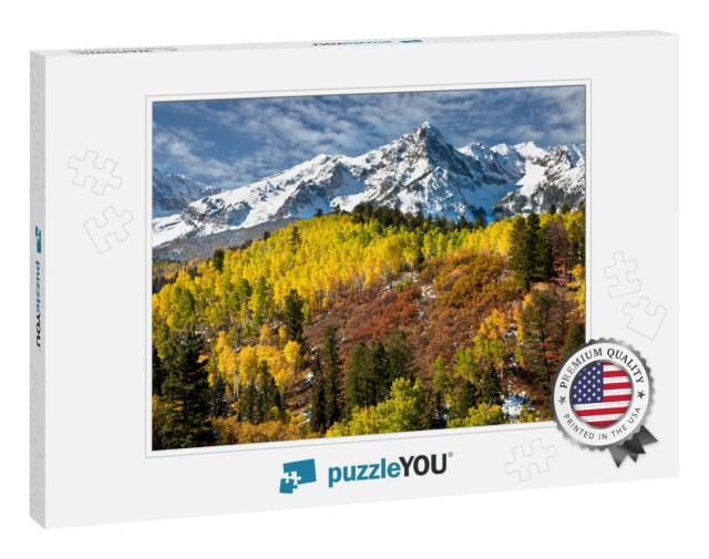 Rocky Mountain Colorado Autumn... Jigsaw Puzzle