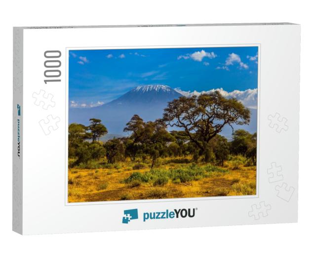 Kilimanjaro is Africa's Highest Point of the Continent. t... Jigsaw Puzzle with 1000 pieces