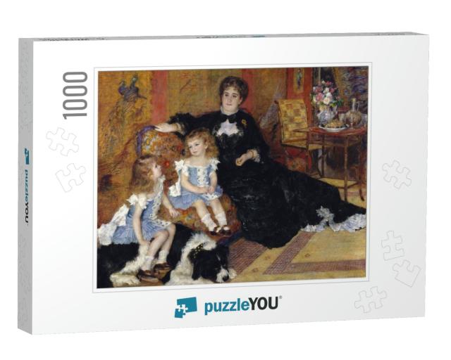 Mme. Georges Charpentier & Her Children, by Auguste Renoi... Jigsaw Puzzle with 1000 pieces
