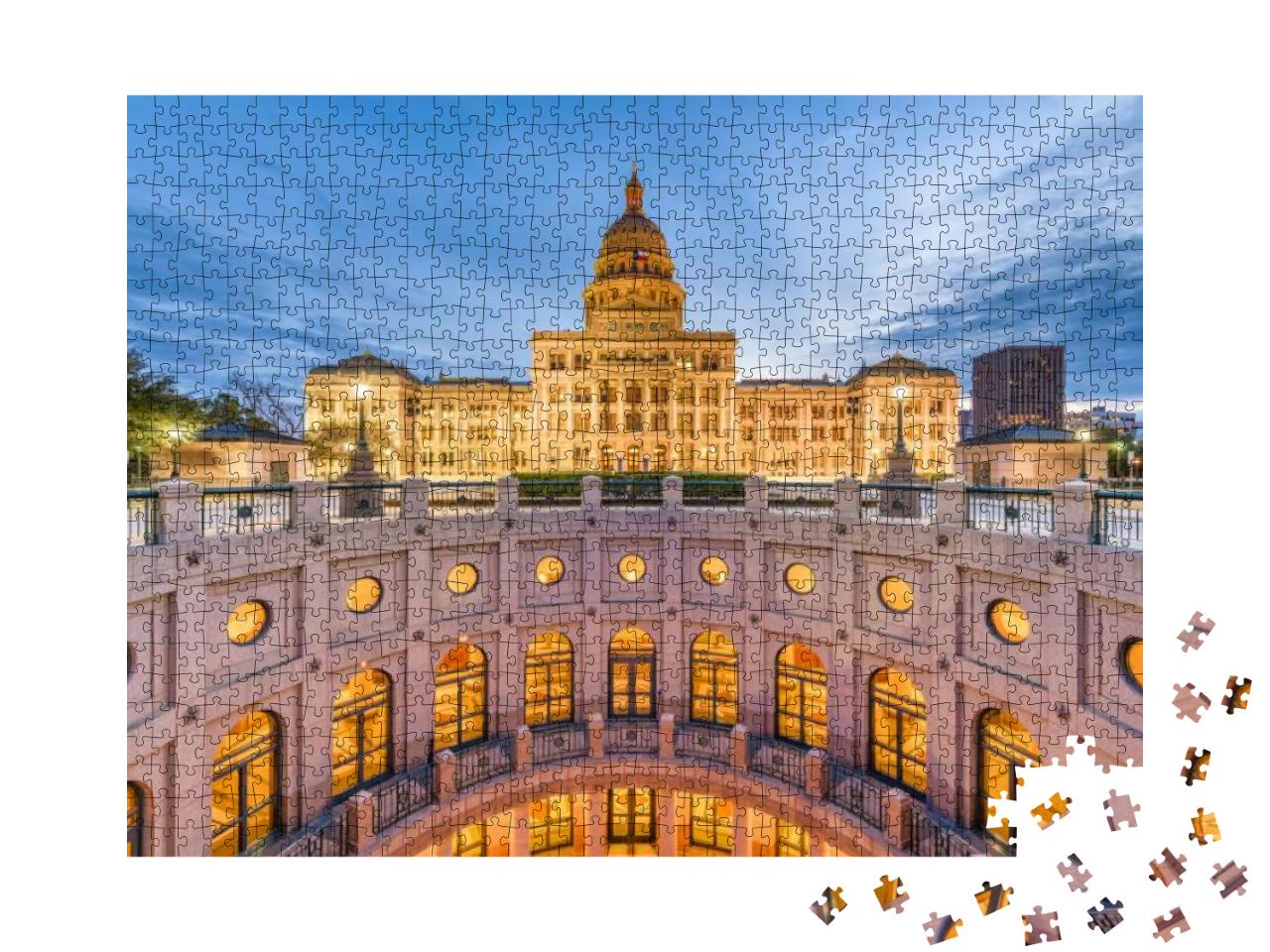 Austin, Texas, USA At the Texas State Capitol... Jigsaw Puzzle with 1000 pieces