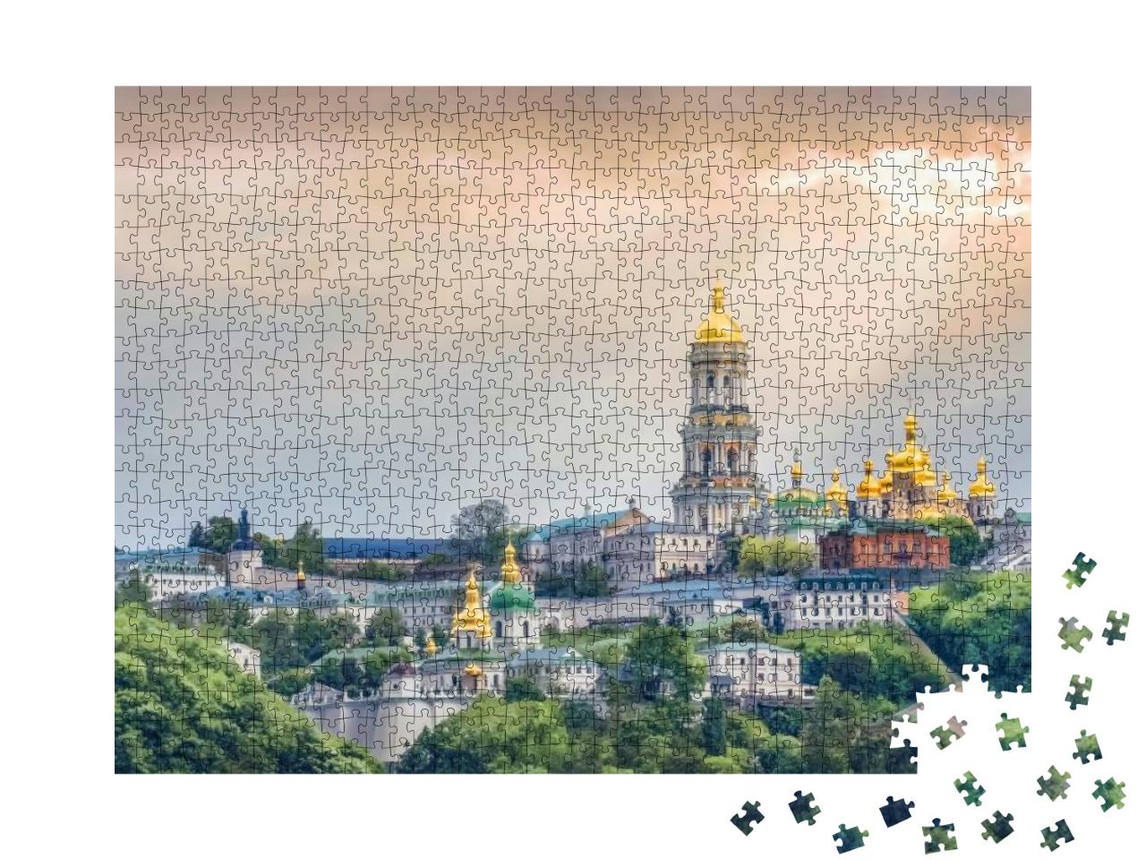 Kiev. Ukraine. Kiev Monastery of the Caves or the Kiev Pe... Jigsaw Puzzle with 1000 pieces