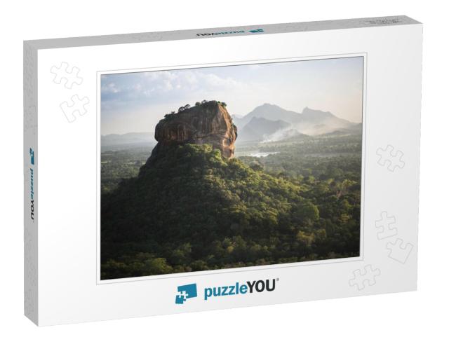 Sigiriya Lion Rock Fortress & Landscape in Sri Lanka... Jigsaw Puzzle