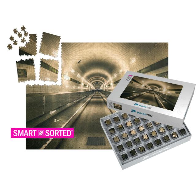 Historic Elbtunnel in Hamburg... | SMART SORTED® | Jigsaw Puzzle with 1000 pieces