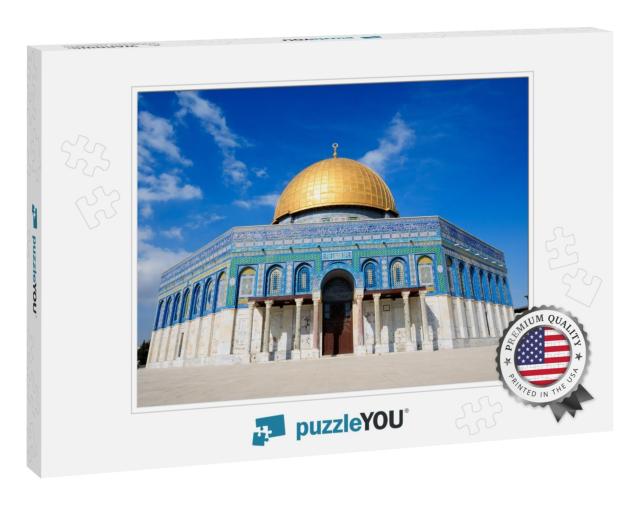 The Dome of the Rock on the Temple Mount in Jerusalem, Is... Jigsaw Puzzle