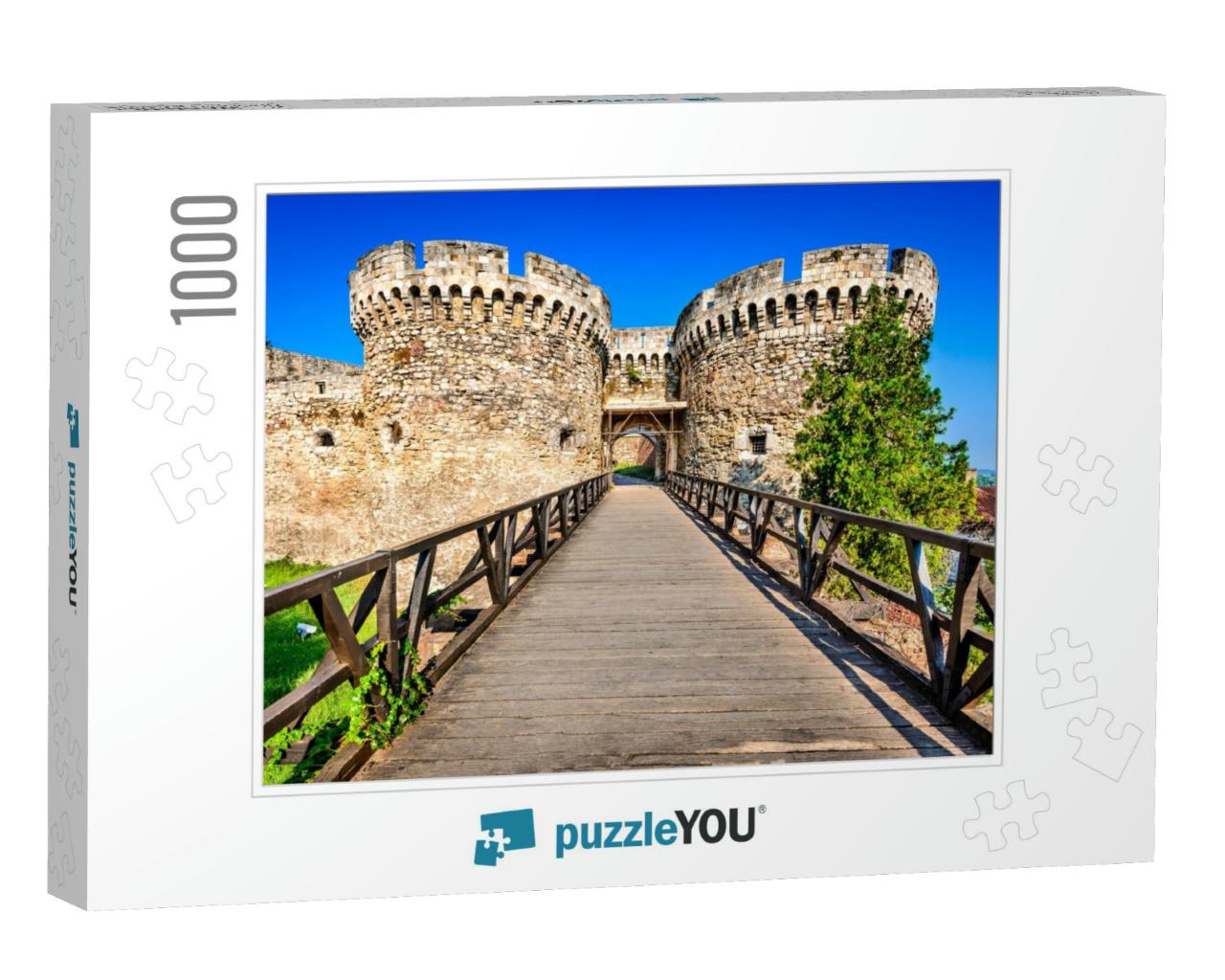 Belgrade, Serbia. Kalemegdan Fortress Entrance, Ancient S... Jigsaw Puzzle with 1000 pieces