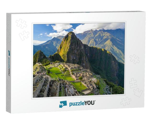 Machu Picchu Peru, Southa America, a UNESCO World Heritag... Jigsaw Puzzle