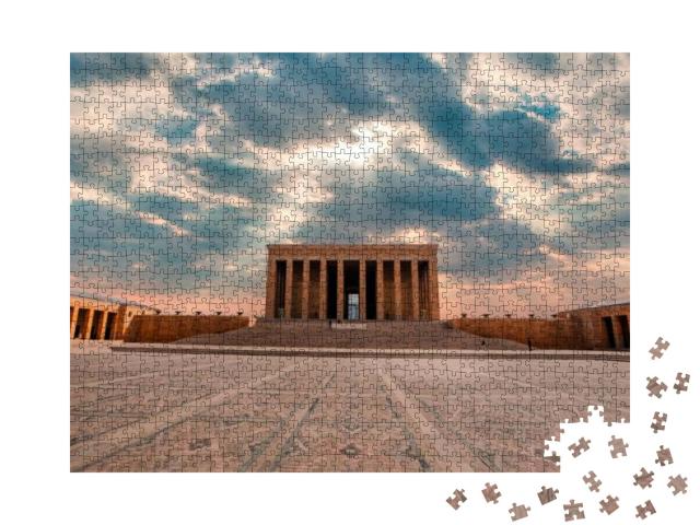 Anitkabir - Mausoleum of Ataturk, Ankara Turkey... Jigsaw Puzzle with 1000 pieces