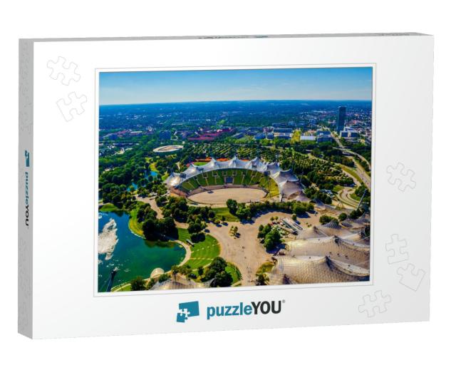 Aerial View of Olympia Park in German City Munich Which H... Jigsaw Puzzle