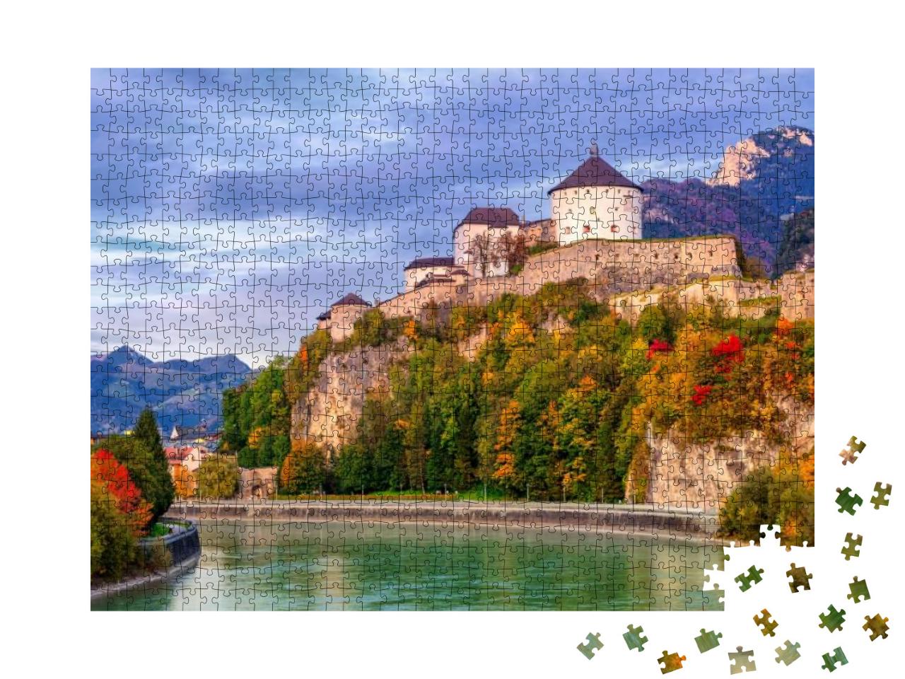 Castle Kufstein, Austria... Jigsaw Puzzle with 1000 pieces