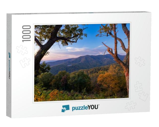 A Beautiful Landscape View of the Shenandoah National Par... Jigsaw Puzzle with 1000 pieces