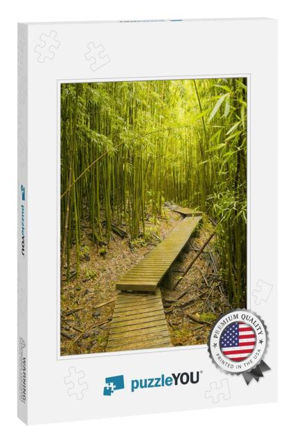 Bamboo Trail, Haleakala National Park, Maui... Jigsaw Puzzle