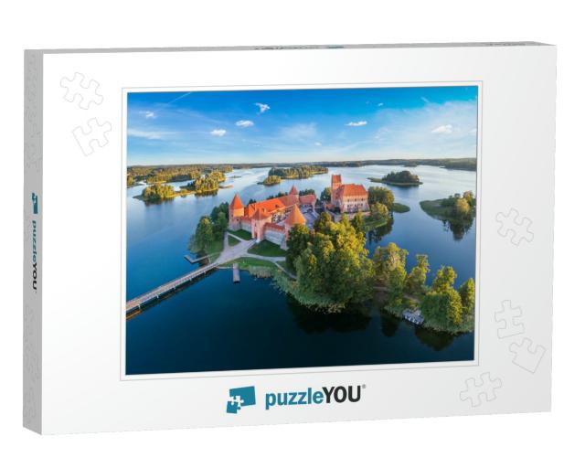 Trakai Castle Medieval Gothic Island Castle, Located in G... Jigsaw Puzzle
