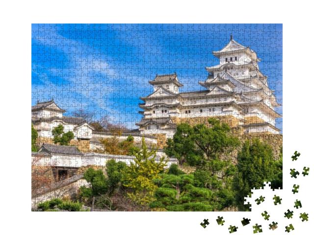 Himeji Castle, Japan... Jigsaw Puzzle with 1000 pieces