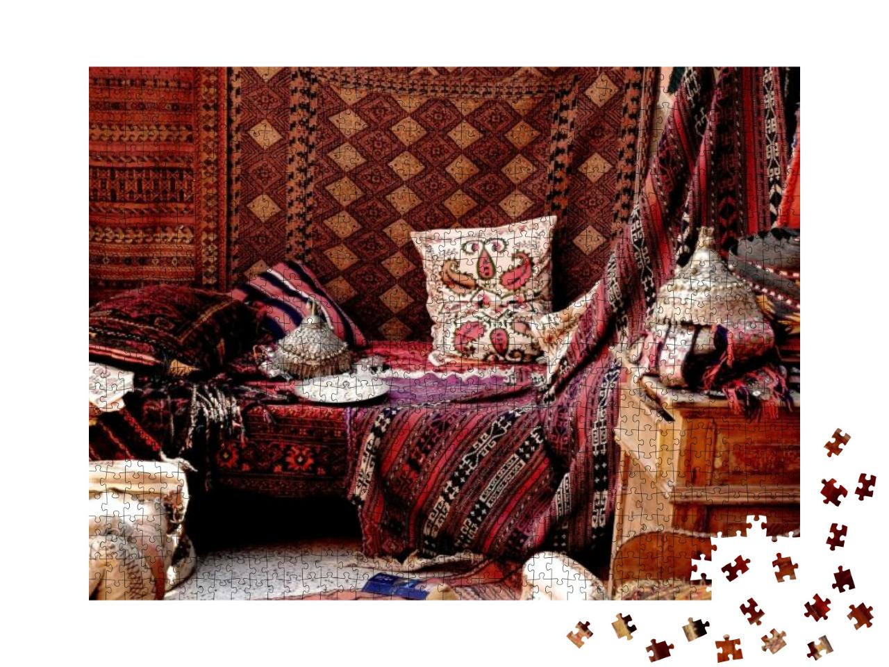Turkish Carpet Store, Bazaar... Jigsaw Puzzle with 1000 pieces