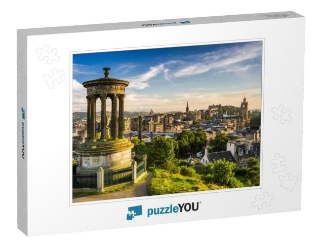 Beautiful View of the City of Edinburgh... Jigsaw Puzzle