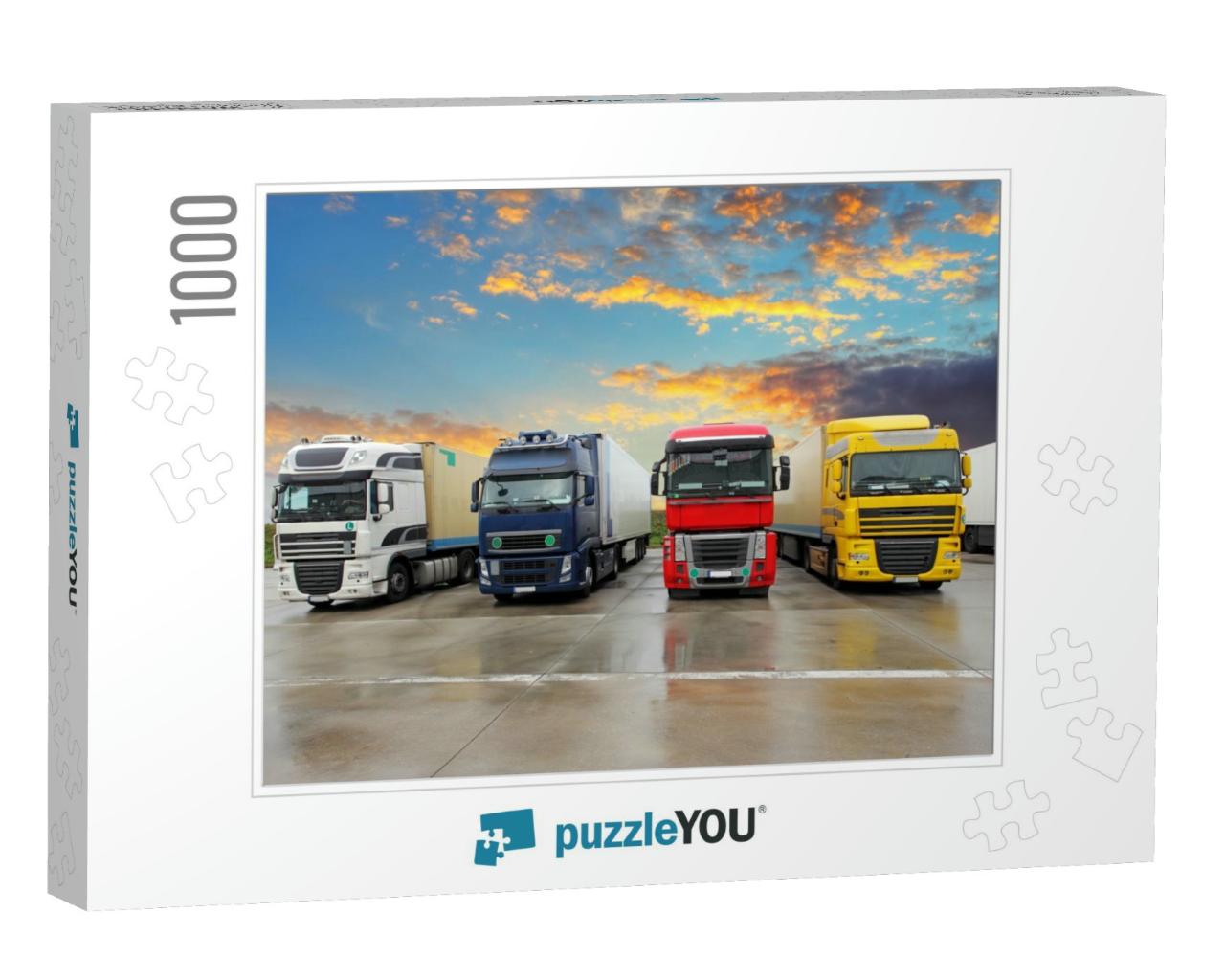 Truck - Freight Transportation... Jigsaw Puzzle with 1000 pieces