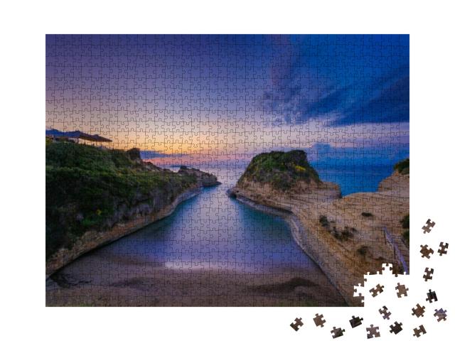 Canal Damour, Corfu, Sidari, Greece... Jigsaw Puzzle with 1000 pieces