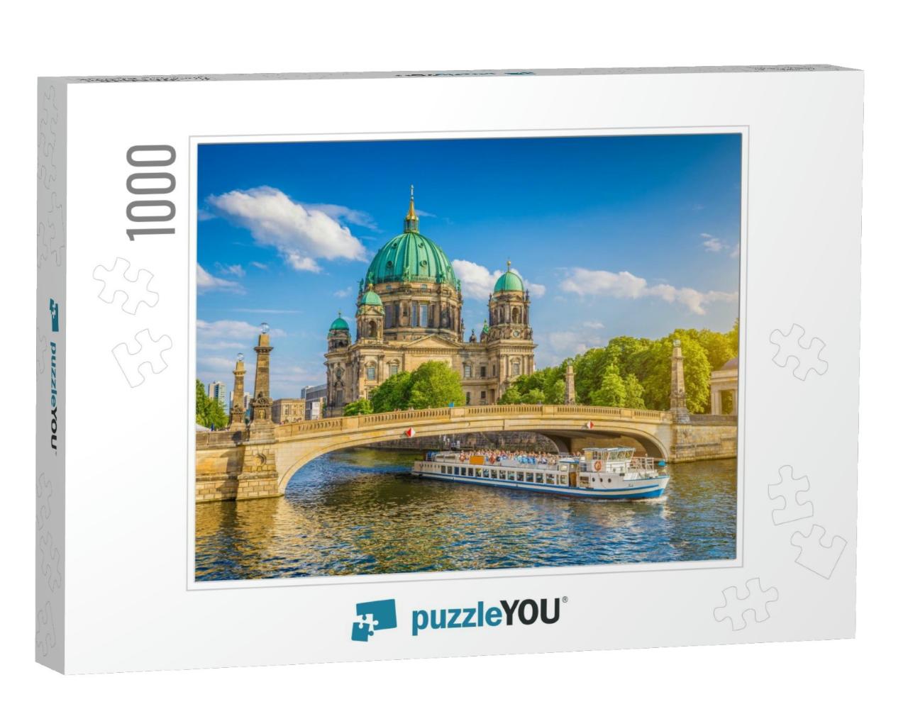 Beautiful View of Historic Berlin Cathedral Berliner Dom... Jigsaw Puzzle with 1000 pieces