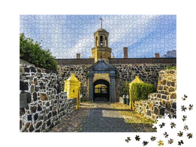 Entrance to the Castle of Good Hope or Cape Town Castle K... Jigsaw Puzzle with 1000 pieces