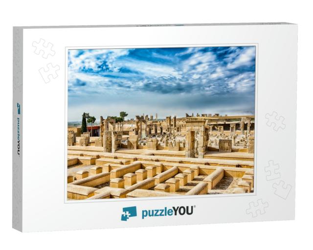 Persepolis Iran is the Capital of the Achaemenids. the An... Jigsaw Puzzle