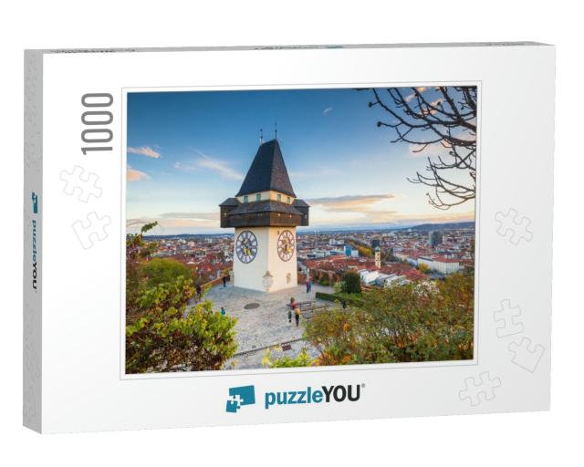 Classic Panorama View of the Historic City of Graz with F... Jigsaw Puzzle with 1000 pieces