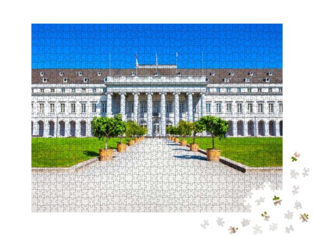 Electoral Palace or Kurfurstliches Schloss Was Residence... Jigsaw Puzzle with 1000 pieces