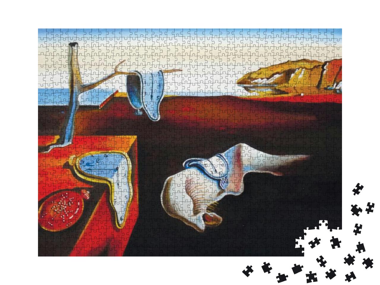 Oil Painting Salvador Dali Copy... Jigsaw Puzzle with 1000 pieces