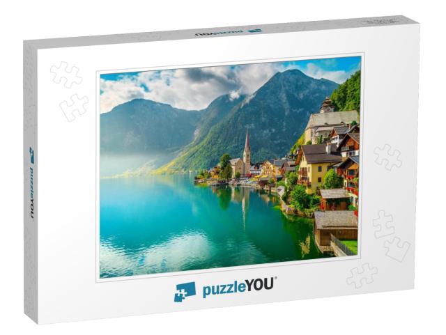 Picturesque Alpine Village Touristic Location. the Best W... Jigsaw Puzzle